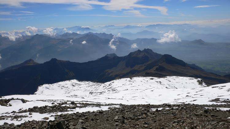 Du sommet, vers le Sud