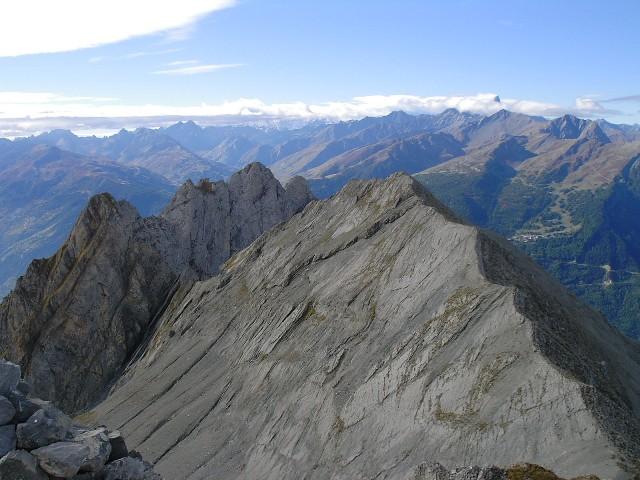 Du sommet vers le sud