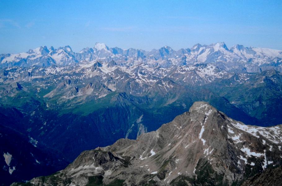 Du sommet vers le sud-ouest