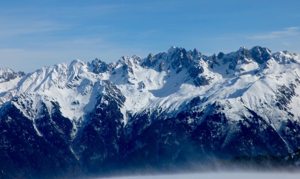 Du sommet vue sur la Lauzière