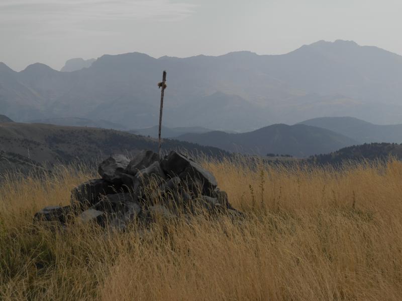 Du sommet, vue vers l'est