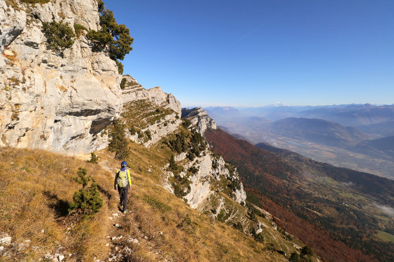 Dôme de Bellefont par le Pas de Montbrun et l'Aulp du Seuil