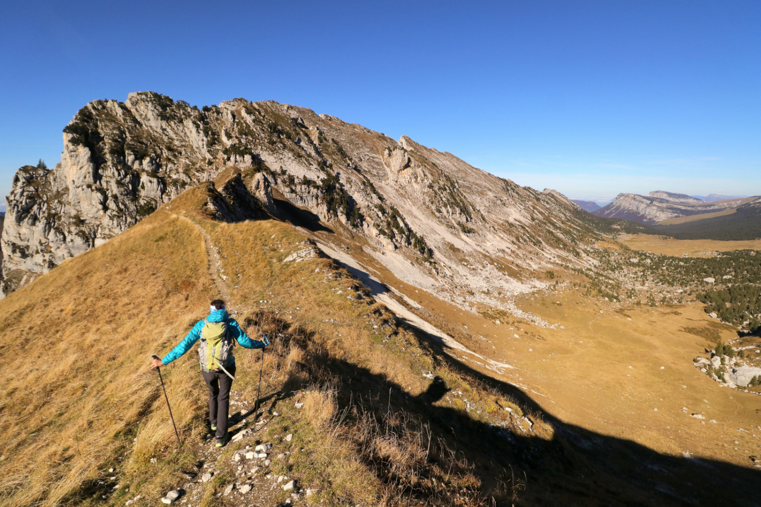 Dôme de Bellefont par le Pas de Montbrun et l'Aulp du Seuil