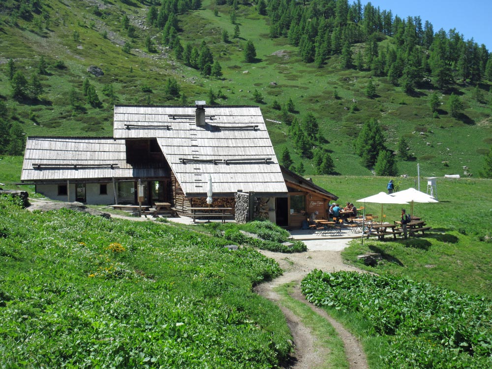 Départ de la bergerie de l'oratoire, arrivée au refuge de la Buffère