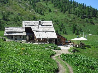 Départ de la bergerie de l&apos;oratoire, arrivée au refuge de la Buffère