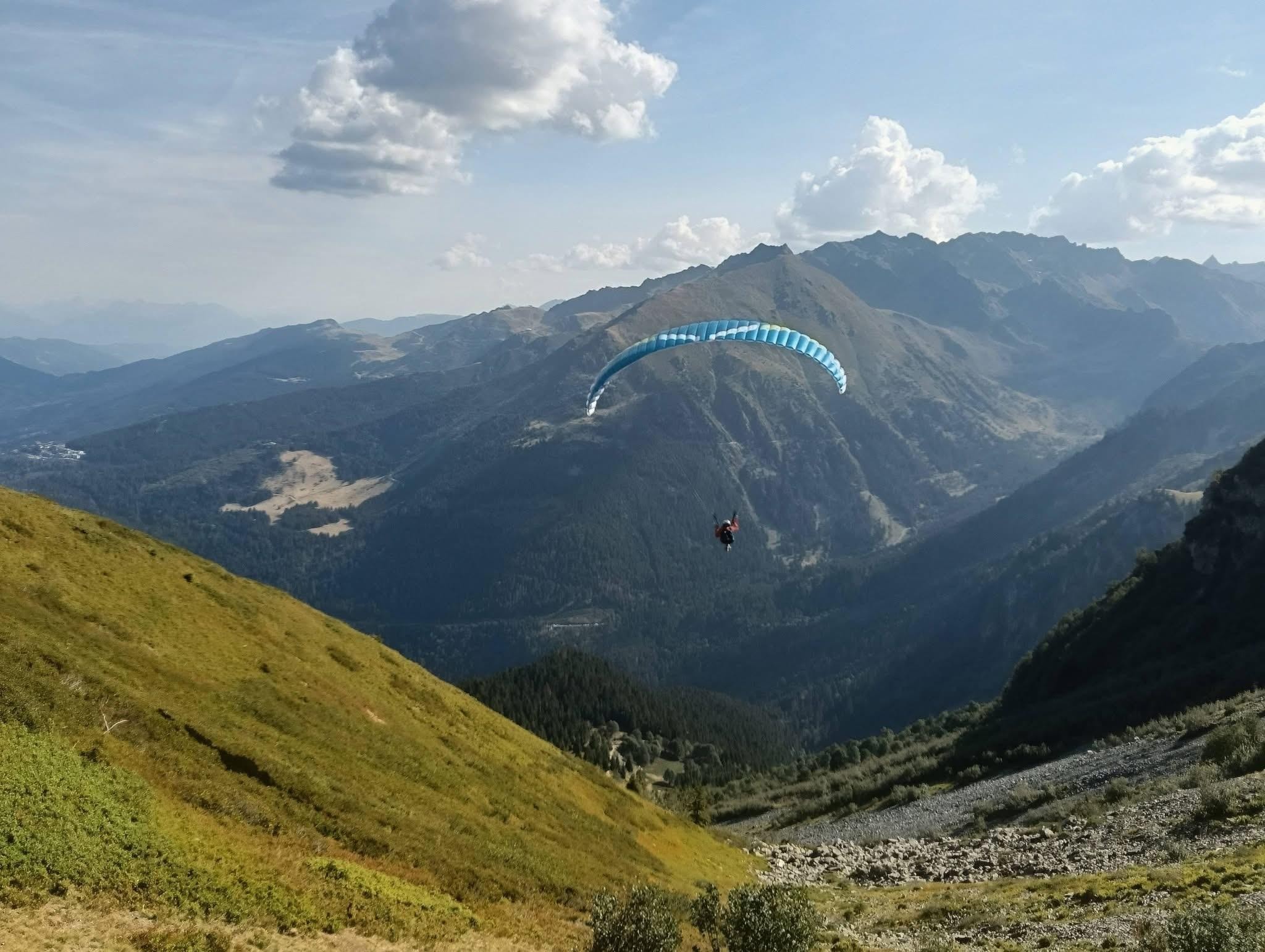 Dans le ciel de Belledonne 