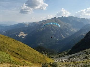Dans le ciel de Belledonne 