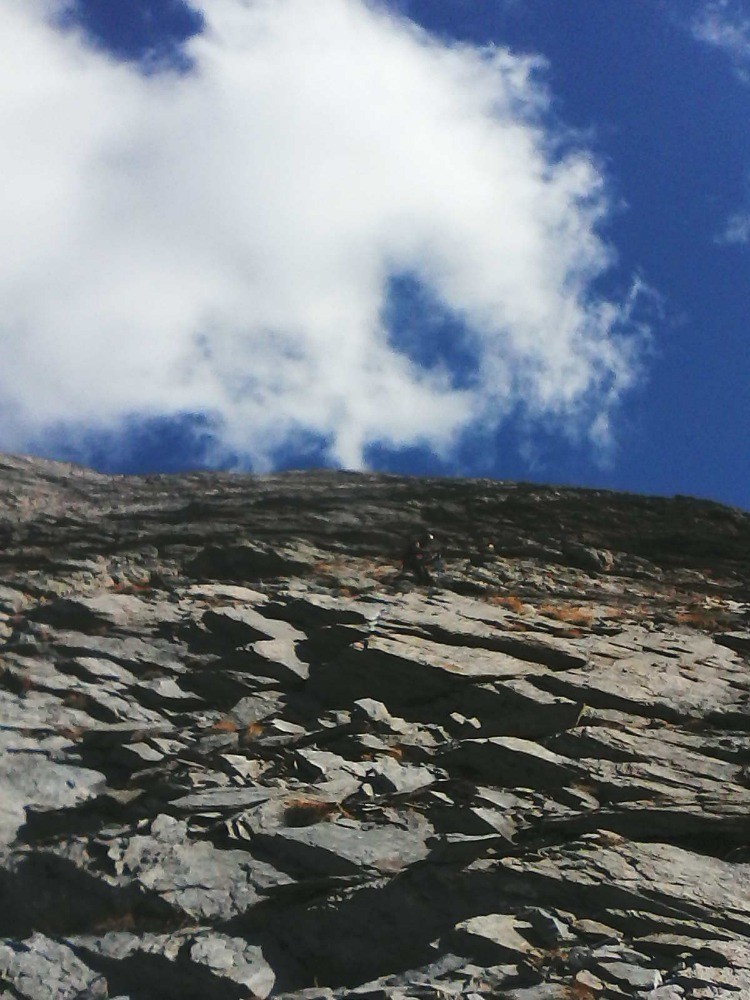 dans la descente