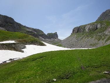 Dans le vallon des Aiguilles