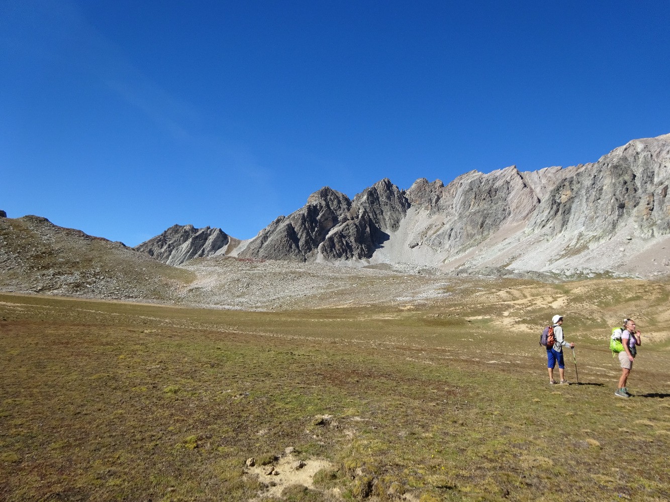Dans le vallon du Roure, prÃ¨s du lac assÃ©chÃ©