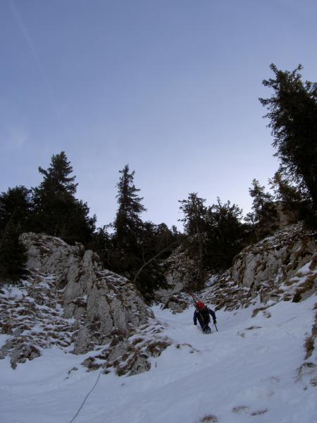dans la cheminée