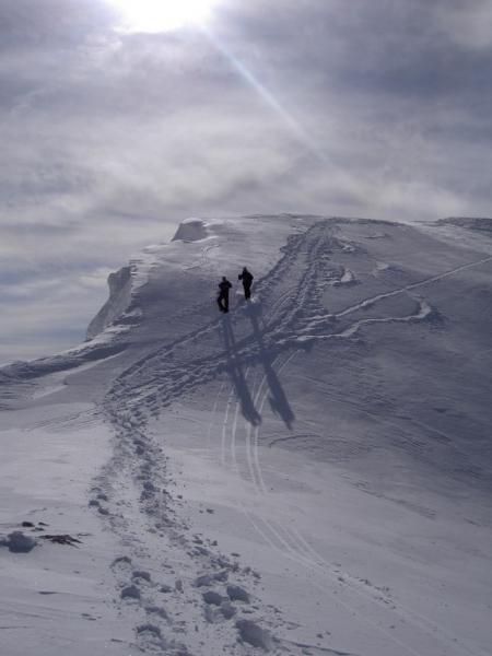dans la descente