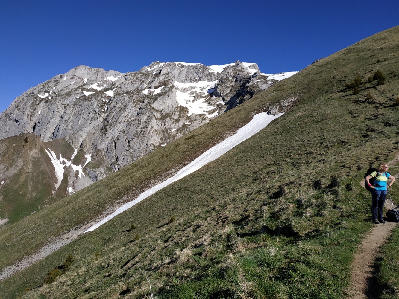 De la neige a Bise
