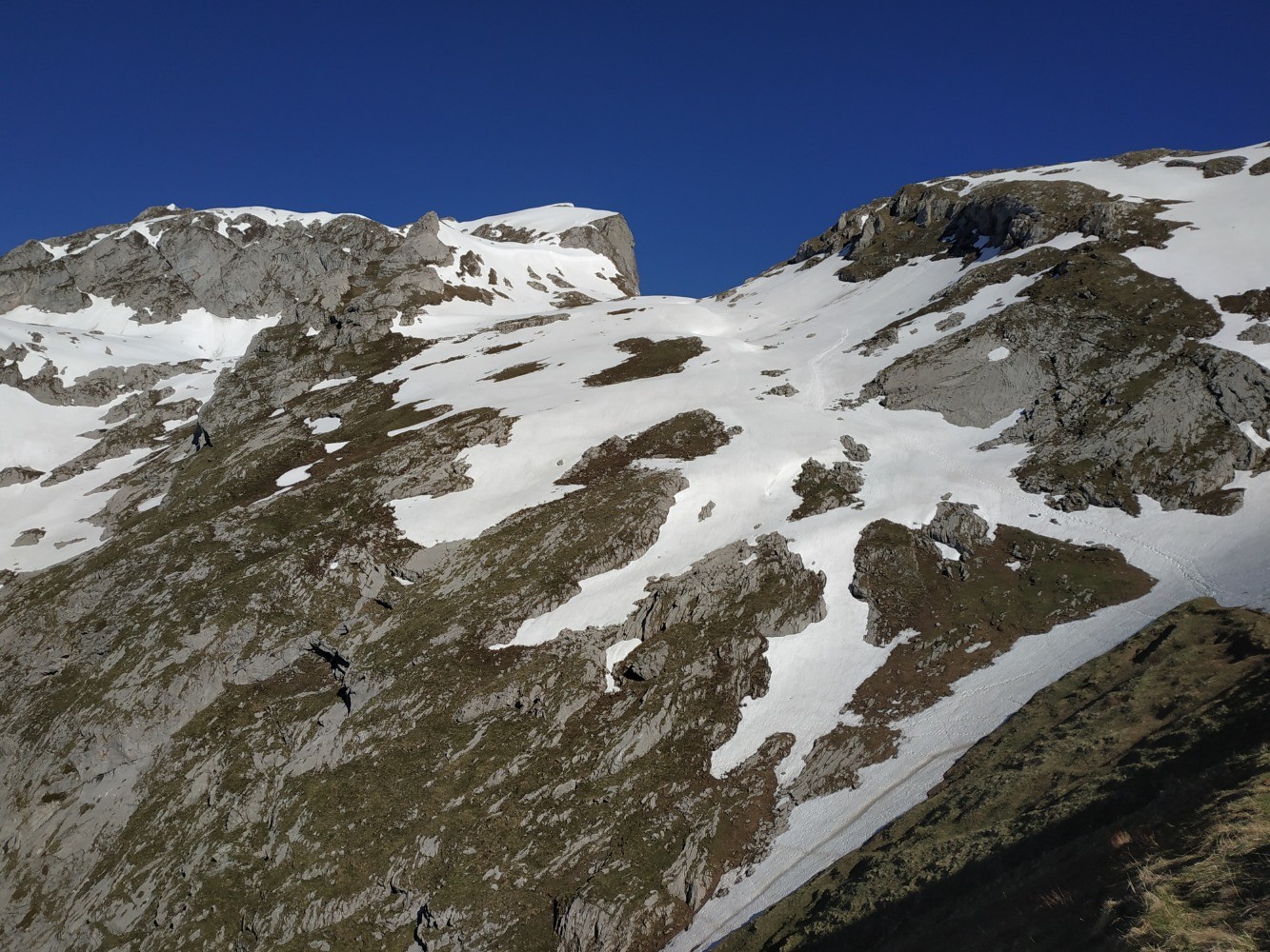 De la neige a Bise