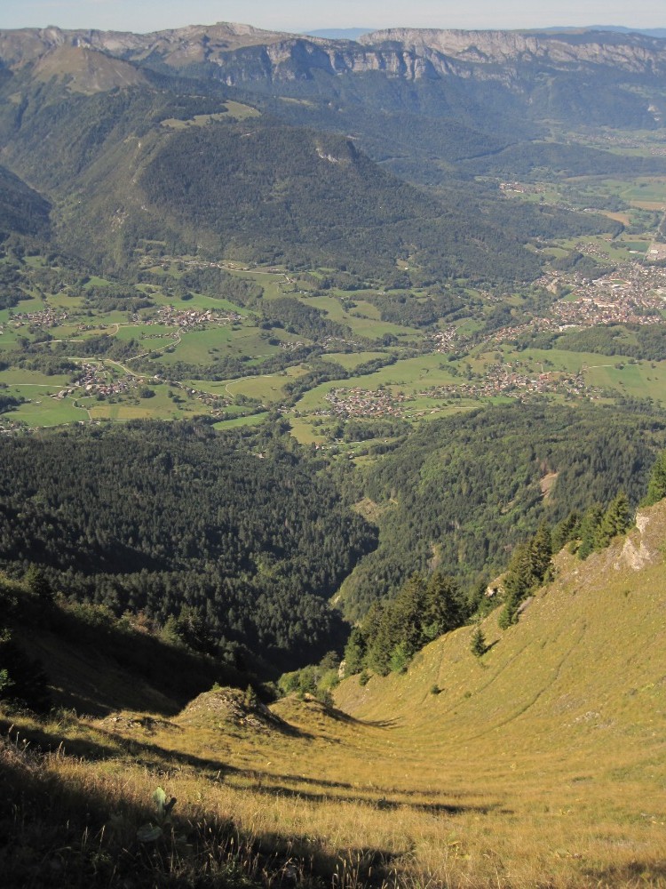 DÃ©but de descente, bien bien raide