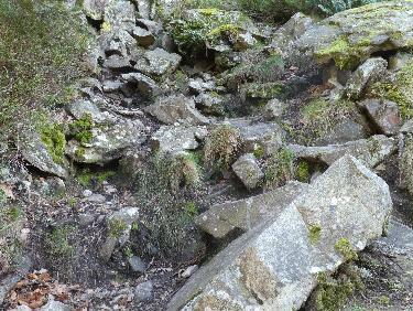 Début de la partie raide (débalisée)