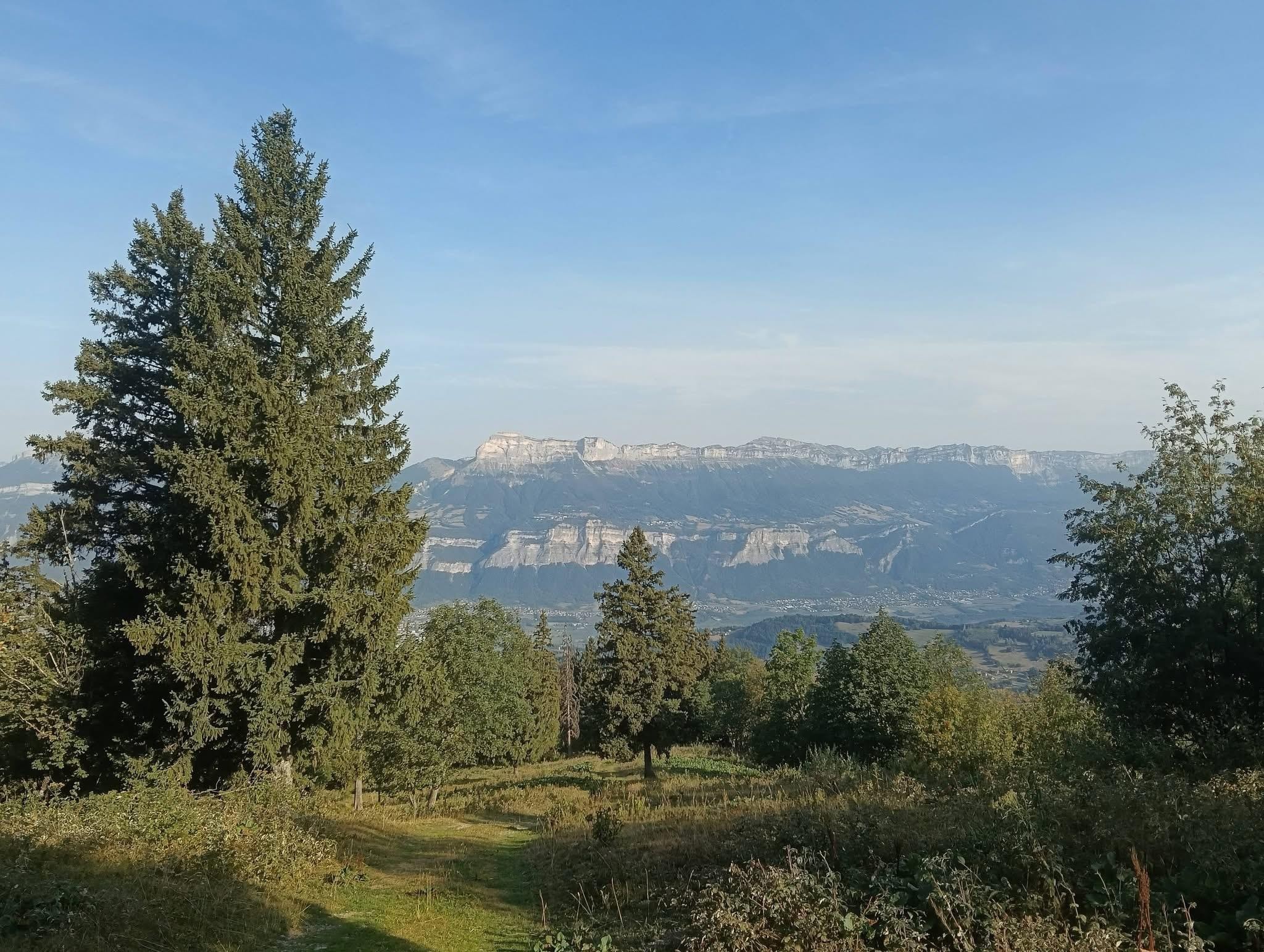 Début de la randonnée 