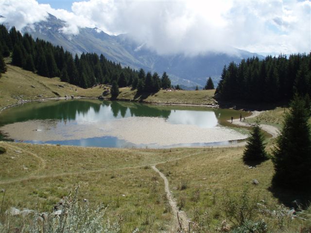 début de la descente