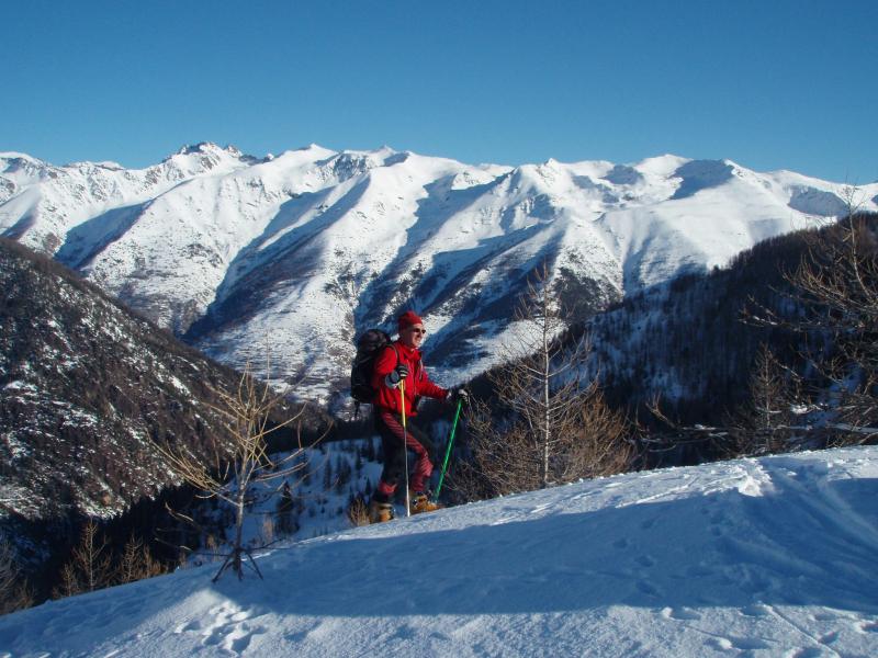 début de la longue crête de la cabne vieille