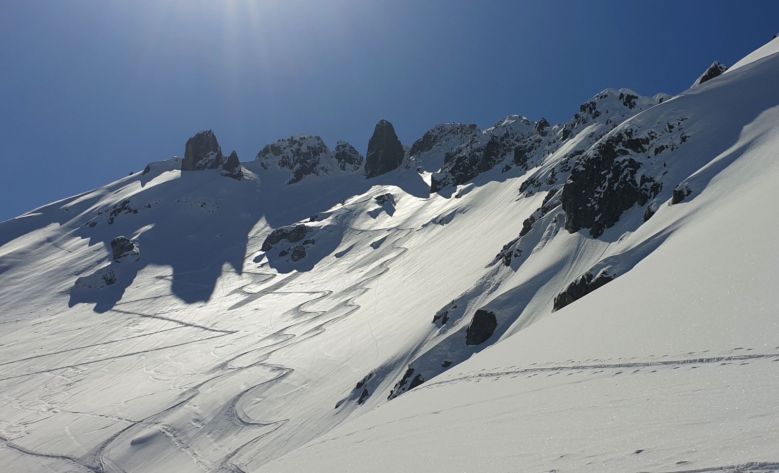 Dent du Pra - Couloir Nord