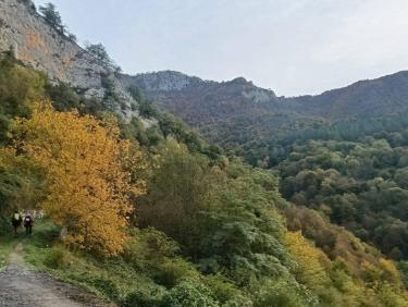 Départ pour le Pic du Gar