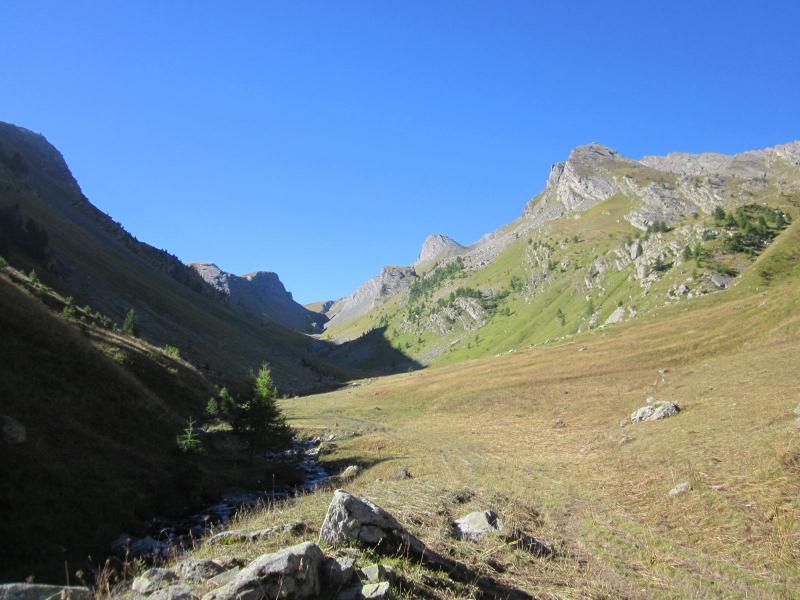 départ dans le vallon