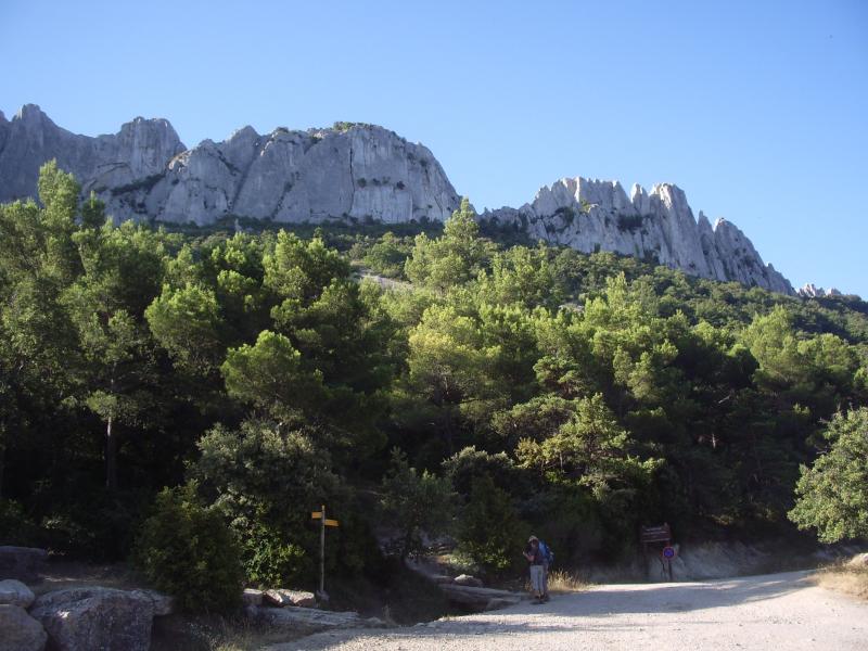 départ de la rando
