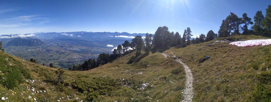 Depuis Chapareillan par la porte de l'alpette