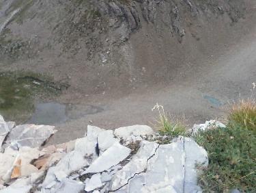 depuis la crÃªte - vers le lac de la dent et le laquais