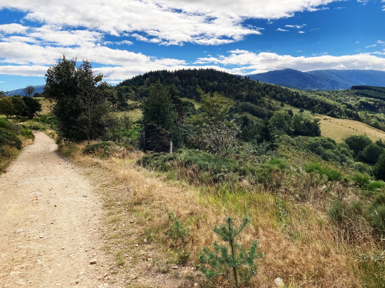 Depuis le GR7 : le ChÃ¢telard