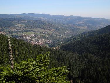 Depuis le rocher de la Garde