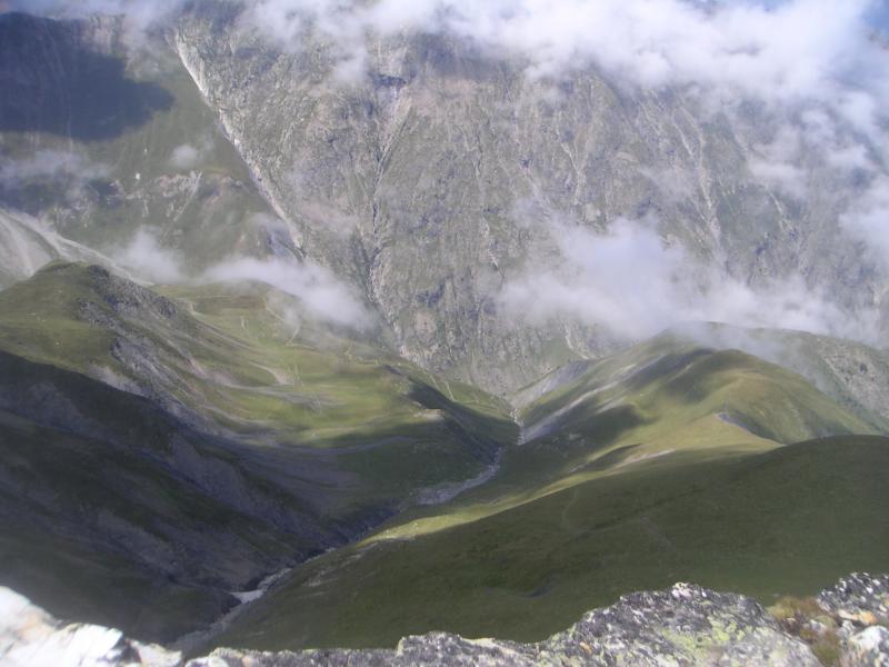 depuis le sommet...