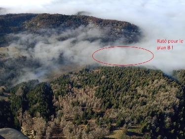 Des nuages trop envahissants...