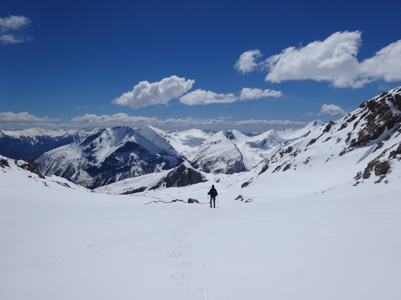 Descente du col du Ruffy