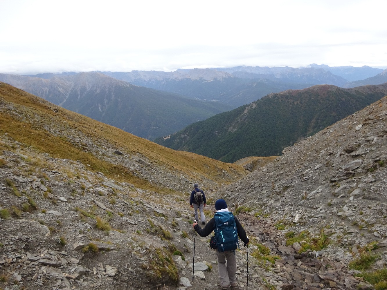Descente du lac MÃ©zan le long du torrent des Sellettes
