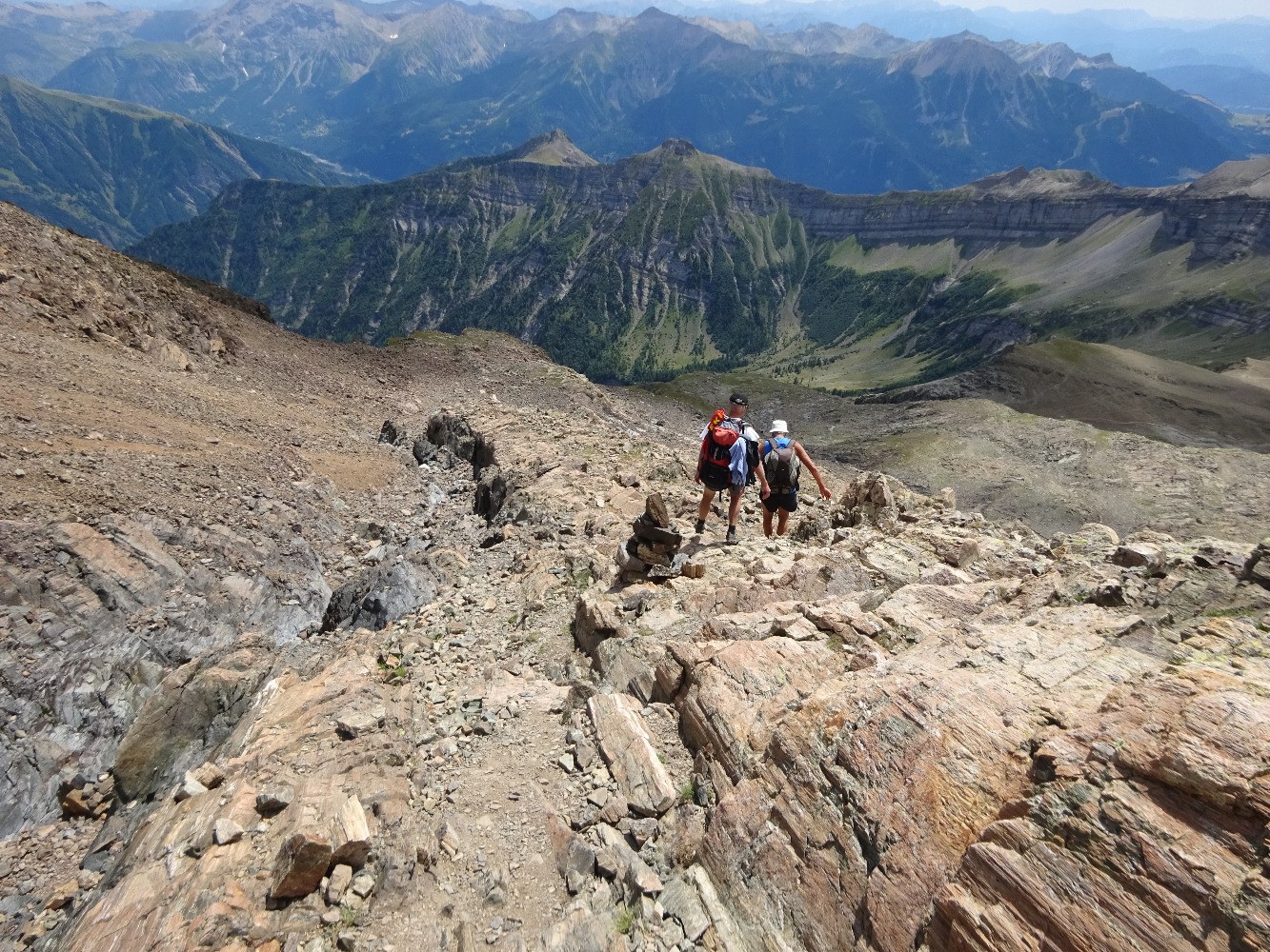 Descente du Vieux Chaillol
