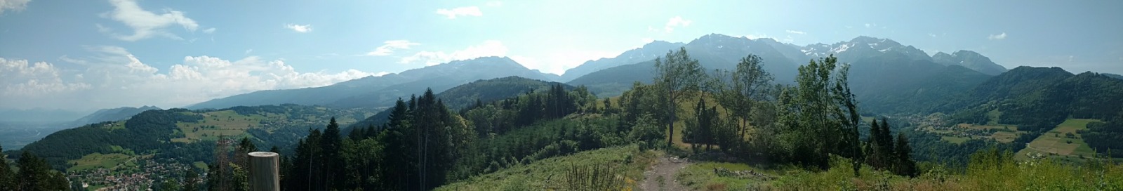 Descente jusqu'à la Tour Montfallet