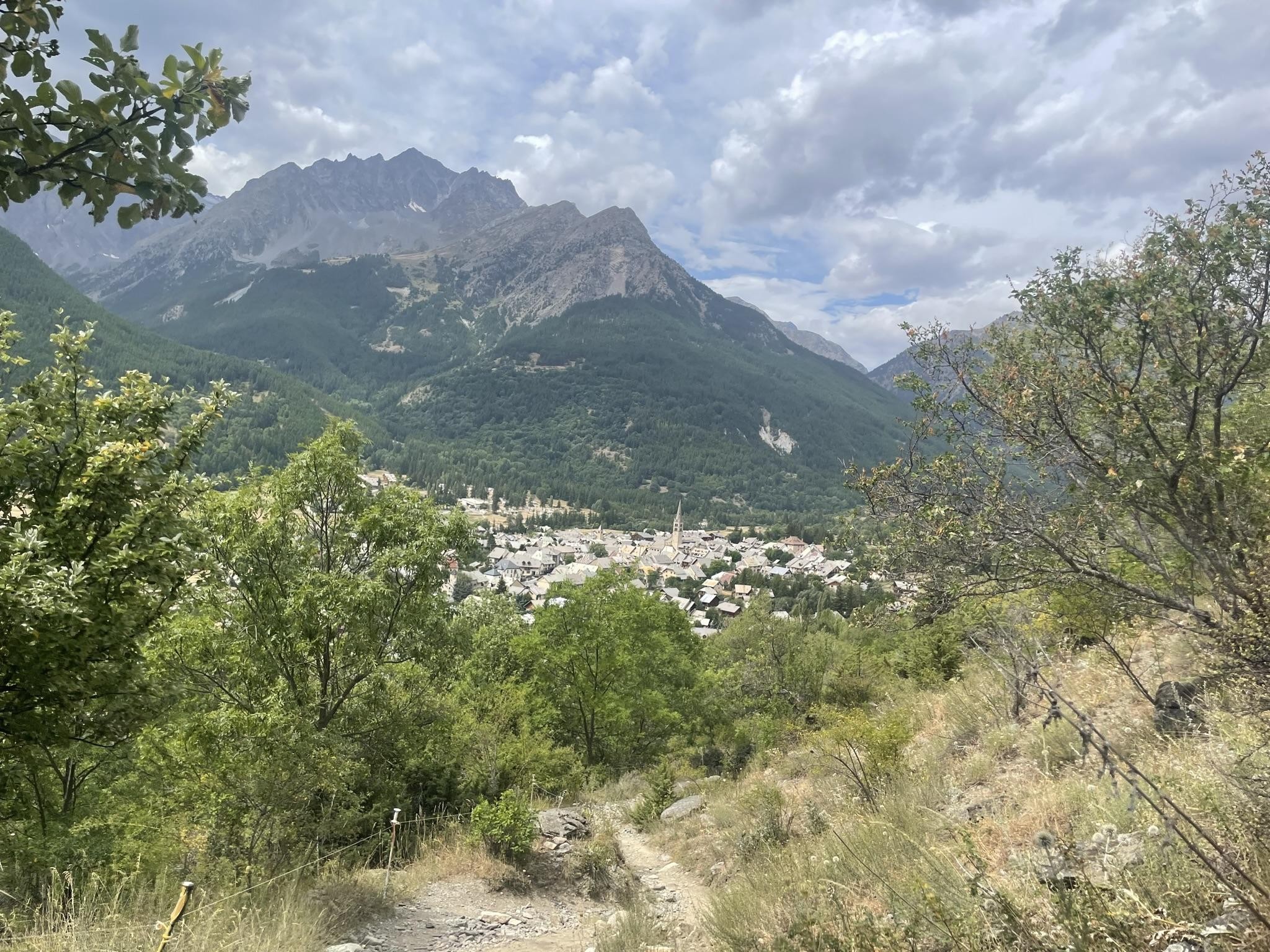 Descente sur Monêtier