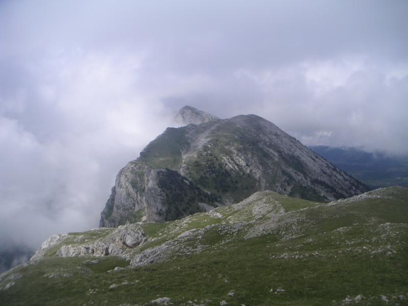 descente au pas de la Balme