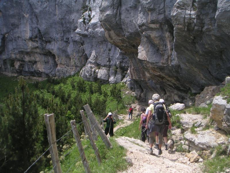 descente de l'Aup du Seuil