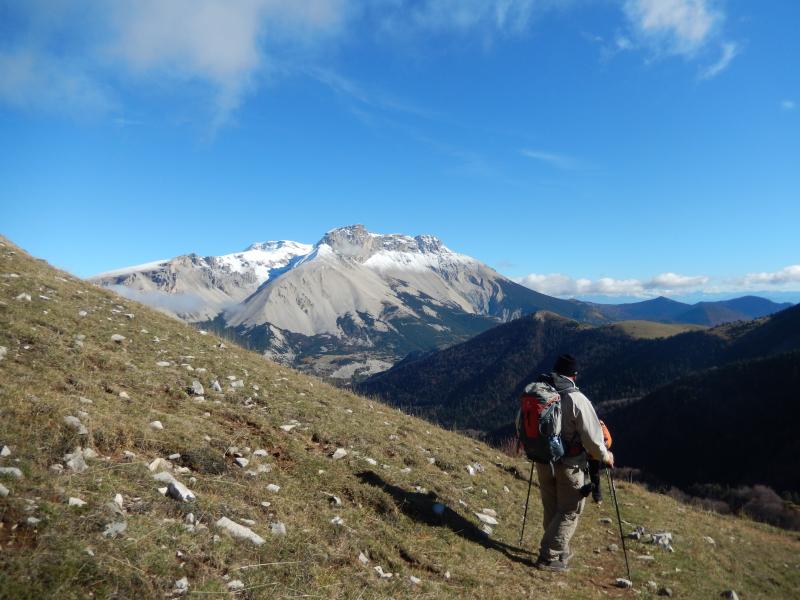descente du Col de Plate Contier