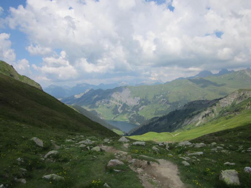 descente du col de la Louze