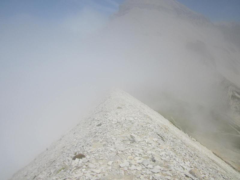 descente par l'arête nord
