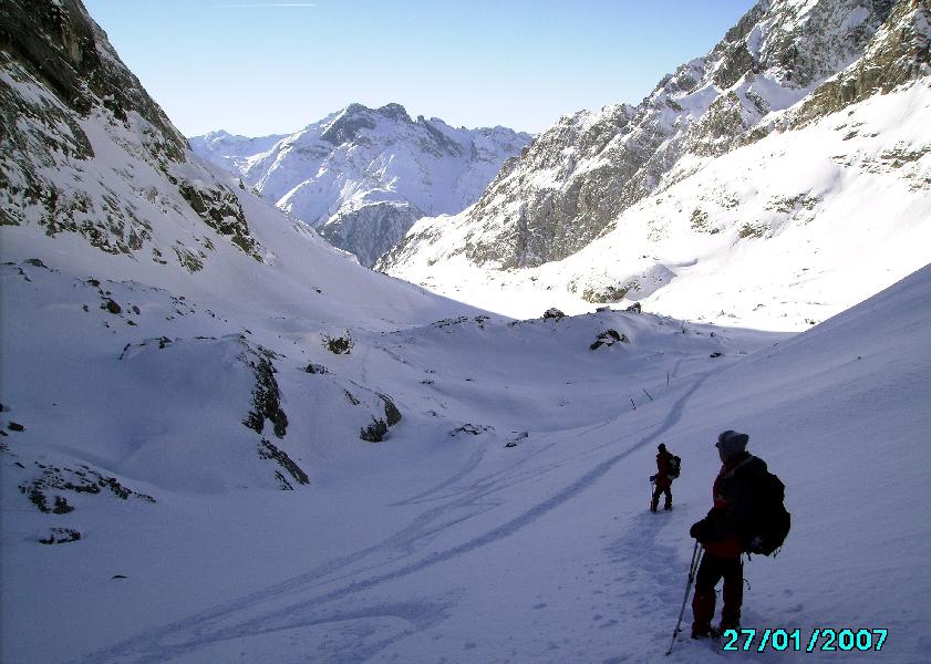 descente vers Pralognan