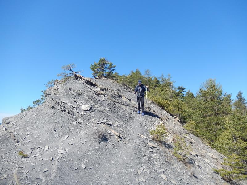 descente vers le col 1498