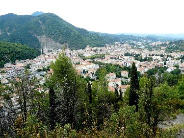 Digne et la pointe du Cousson, depuis la 1Ã¨re chapelle