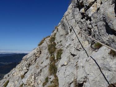 Passage pour accÃ©der Ã  la crÃªte des Crocs