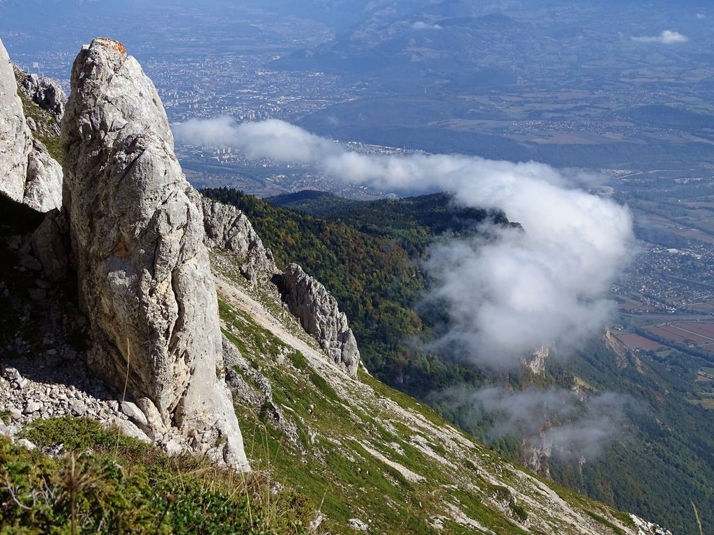 Entre le Col de l'Arc et le Col Vert