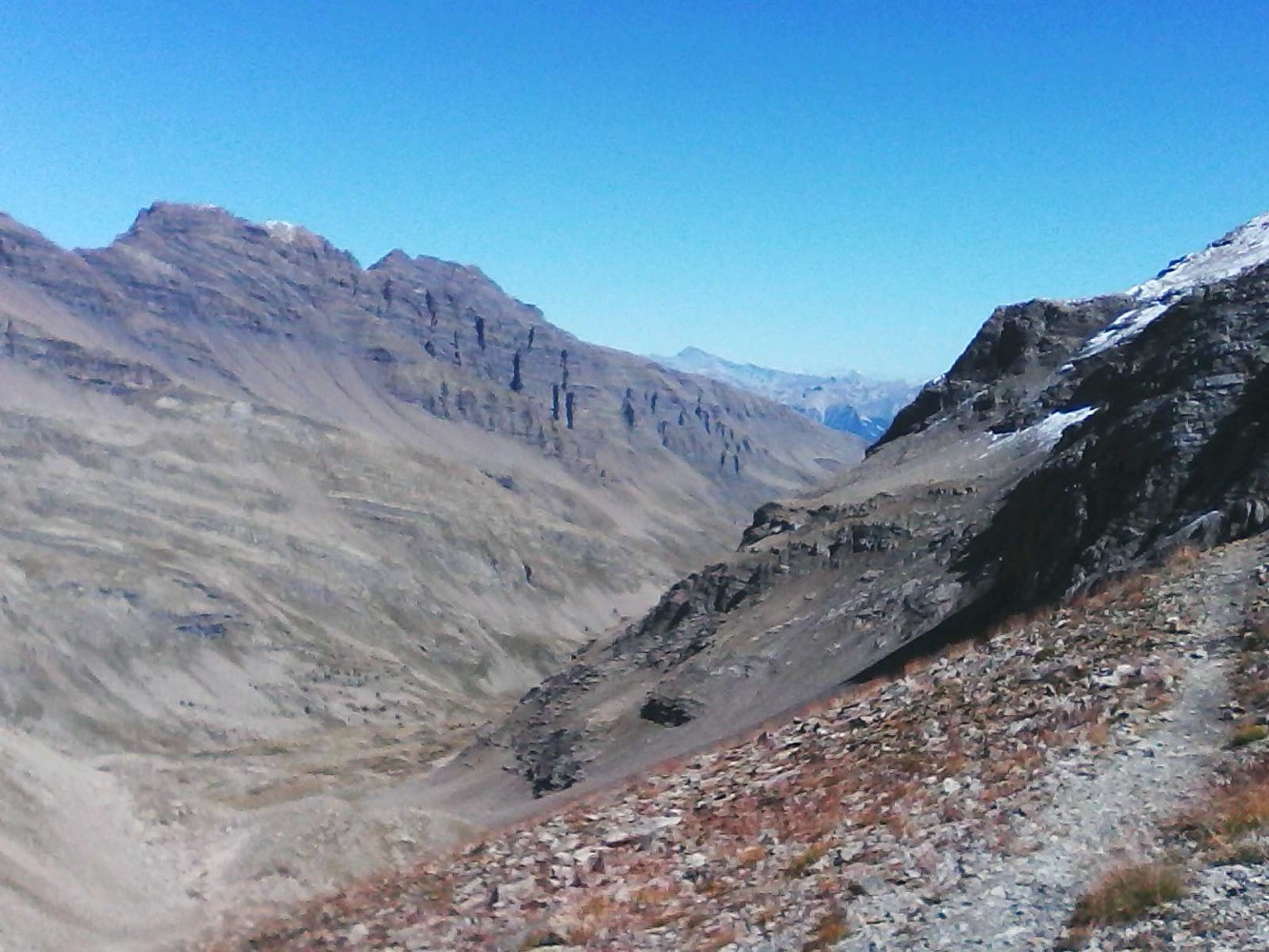 du col: la chaux blanche et la tÃªte de la jaline