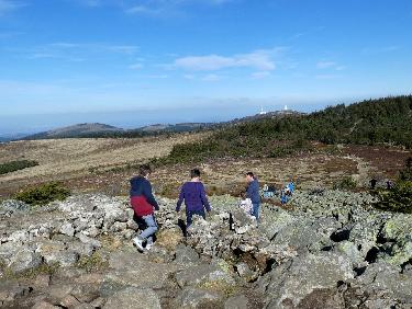 Du Crêt de la Perdrix vers les Alpes (invisibles aujourd&apos;hui)